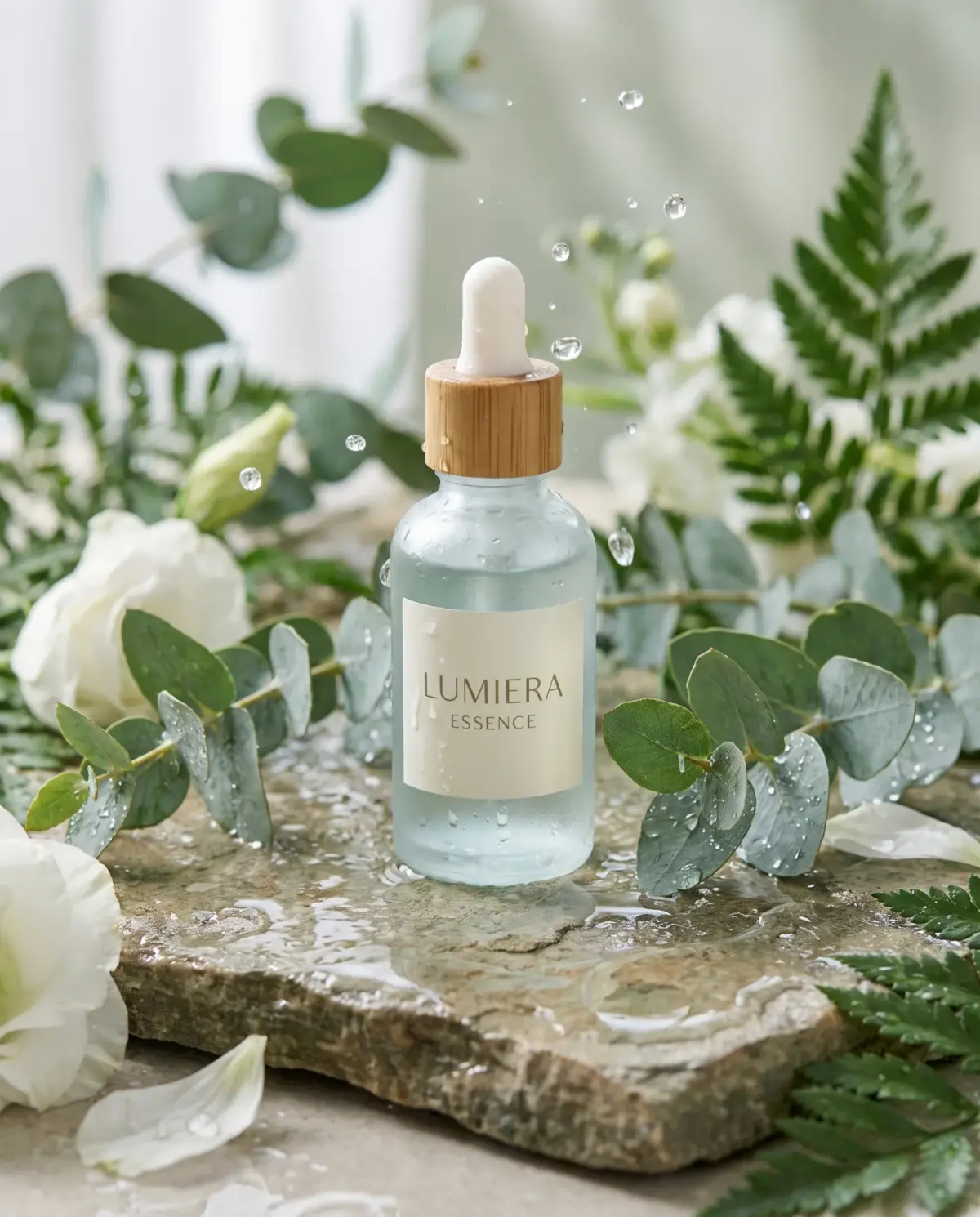 Cosmétiques — visuel de campagne produit par ZETHIC Studio
