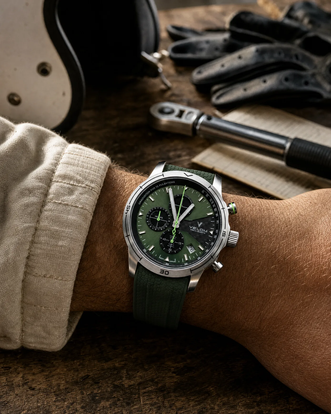 Horlogerie — visuel de campagne produit par ZETHIC Studio