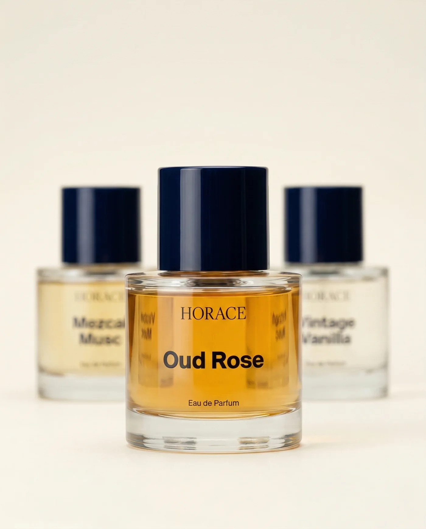 Parfums — visuel de campagne produit par ZETHIC Studio